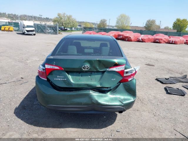 2T1BURHE1GC617473 Toyota COROLLA LE