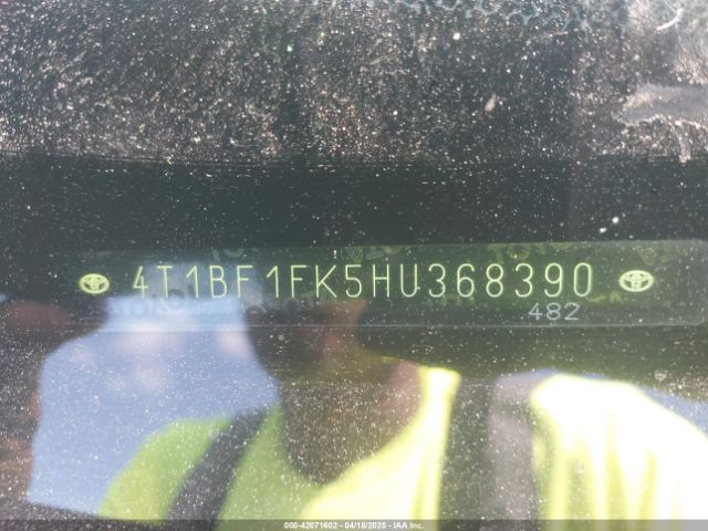 4T1BF1FK5HU368390 Toyota CAMRY SE