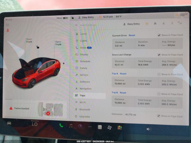 5YJ3E1EBXLF651396 Tesla Model 3 Long Range Dual Motor All-wheel Drive