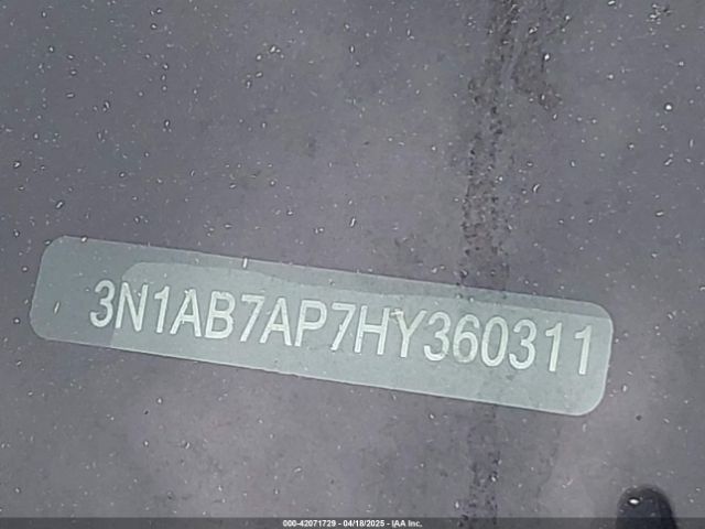 3N1AB7AP7HY360311 Nissan SENTRA SV