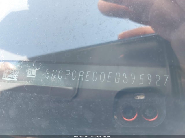 3GCPCREC0EG395927 Chevrolet Silverado 1500 1lt