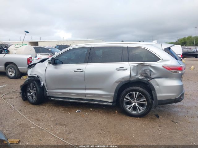 5TDKKRFH1GS152719 Toyota Highlander Xle V6