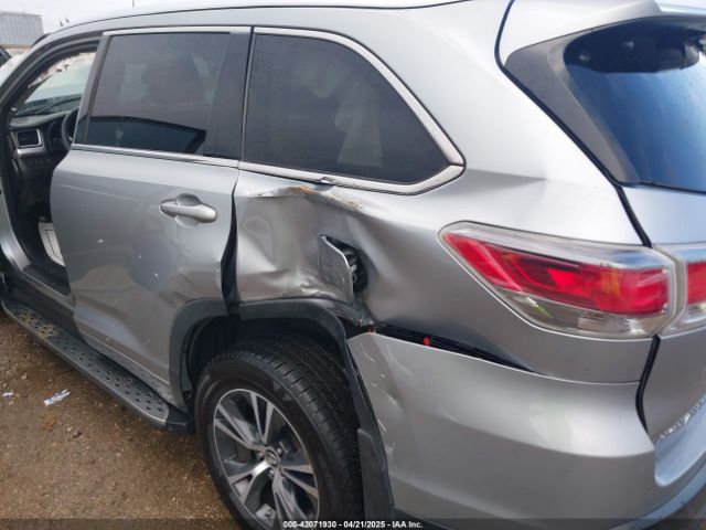 5TDKKRFH1GS152719 Toyota Highlander Xle V6