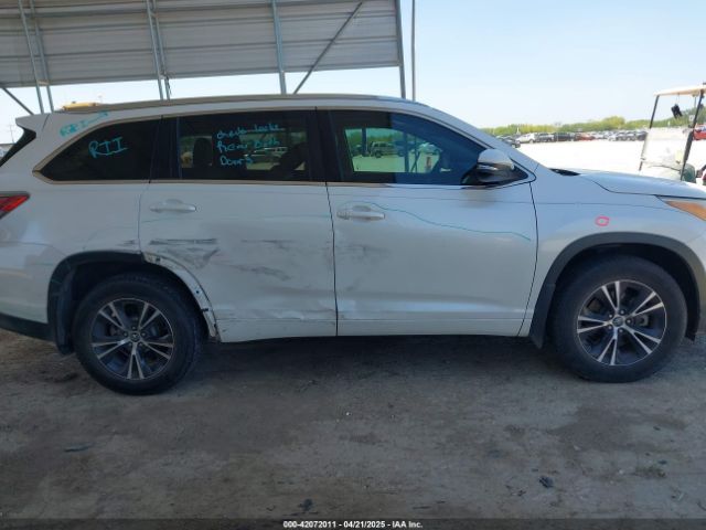 5TDKKRFH0GS169026 Toyota Highlander Xle V6