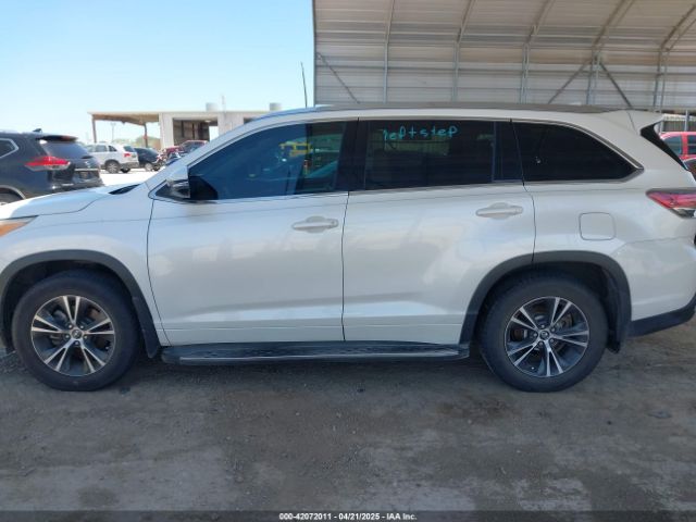 5TDKKRFH0GS169026 Toyota Highlander Xle V6