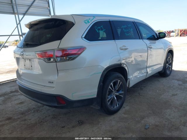 5TDKKRFH0GS169026 Toyota Highlander Xle V6