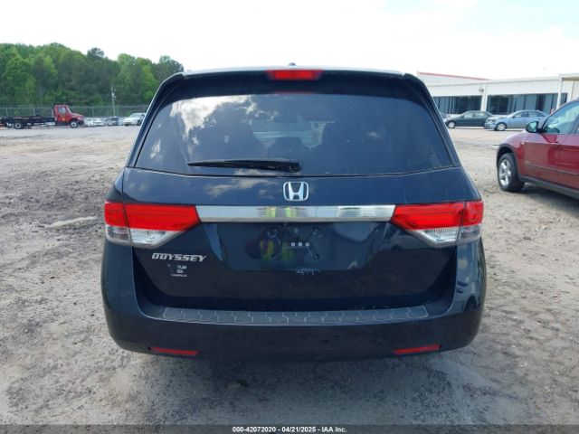 5FNRL5H66EB062158 Honda Odyssey Ex-l