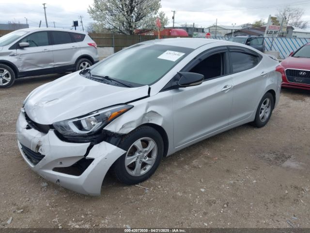 5NPDH4AEXFH640692 Hyundai ELANTRA SE