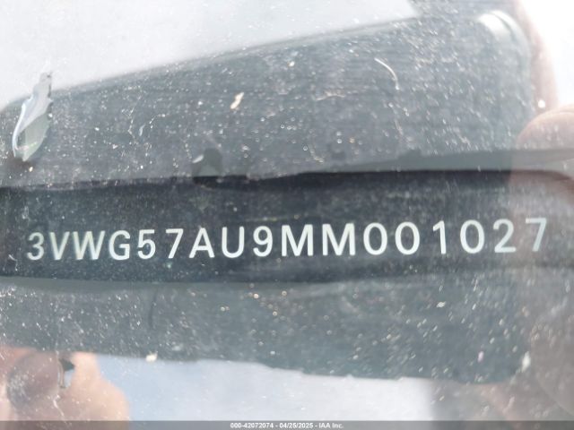 3VWG57AU9MM001027 Volkswagen Golf 1.4t Tsi