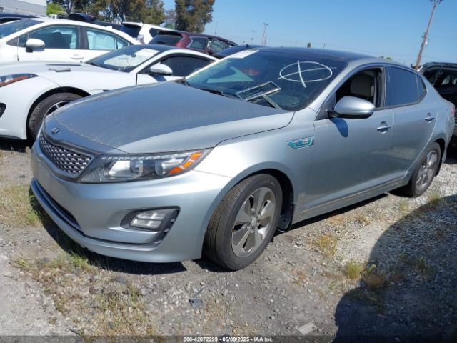 KNAGN4AD1E5067447 KIA Optima Hybrid Ex