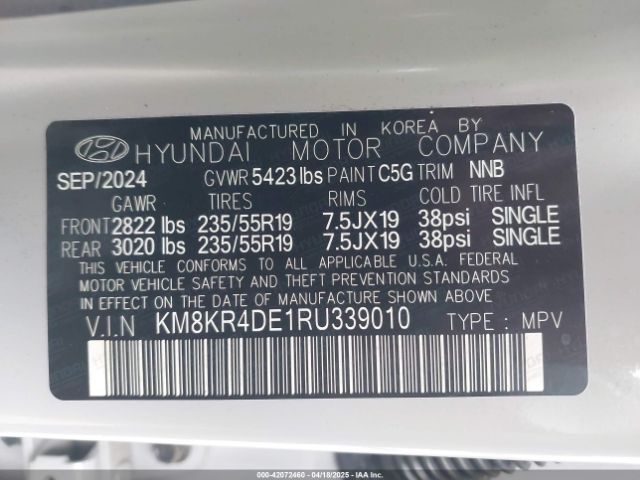 2024 HYUNDAI IONIQ 5 KM8KR4DE1RU339010 Photo 8