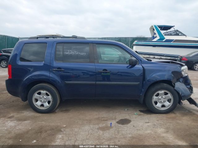 5FNYF4H22FB062105 Honda PILOT LX