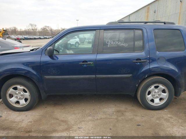 5FNYF4H22FB062105 Honda PILOT LX
