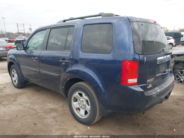 5FNYF4H22FB062105 Honda PILOT LX