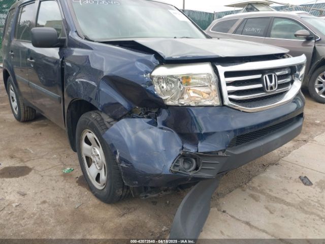 5FNYF4H22FB062105 Honda PILOT LX