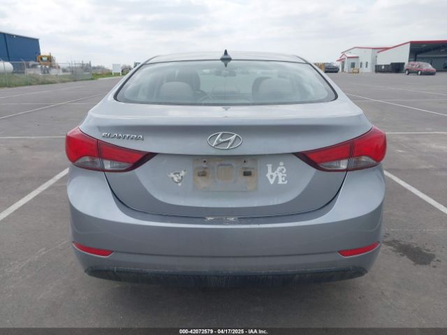 5NPDH4AE7GH696249 Hyundai ELANTRA SE