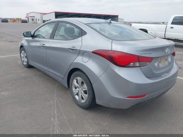 5NPDH4AE7GH696249 Hyundai ELANTRA SE