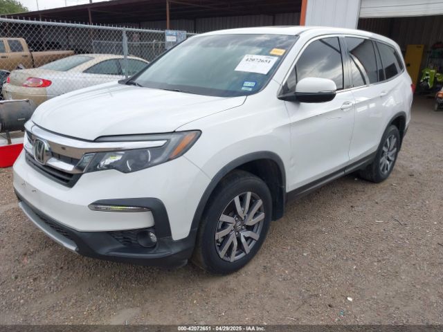 5FNYF6H57NB015222 Honda Pilot Awd Ex-l
