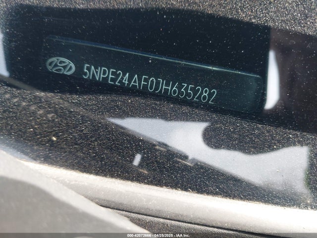 5NPE24AF0JH635282 Hyundai SONATA SE