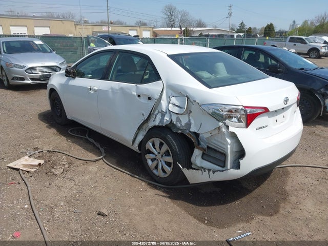 2T1BURHE5GC548304 Toyota COROLLA LE