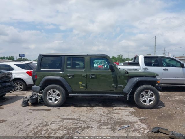 1C4HJXDG0MW510836 Jeep Wrangler Unlimited Sport S 4x4