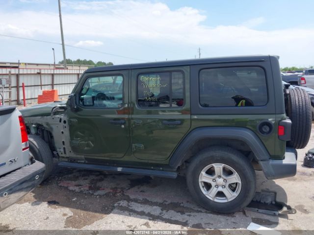 1C4HJXDG0MW510836 Jeep Wrangler Unlimited Sport S 4x4
