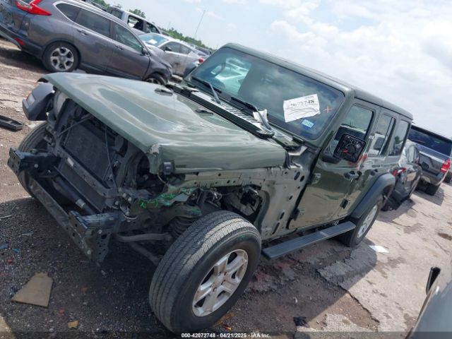 1C4HJXDG0MW510836 Jeep Wrangler Unlimited Sport S 4x4