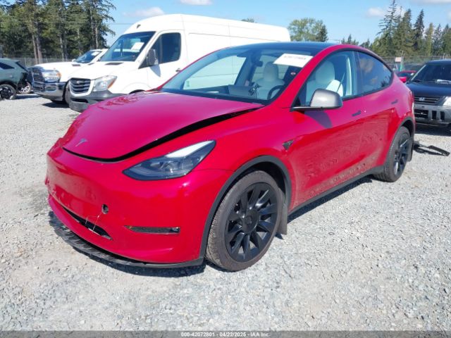 7SAYGDEE7NF549278 Tesla Model Y Long Range Dual Motor All-wheel Drive