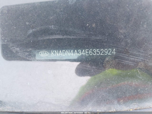 KNADN4A34E6352924 KIA Rio Sx