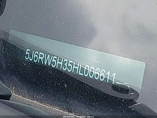 5J6RW5H35HL006611 Honda CR-V LX