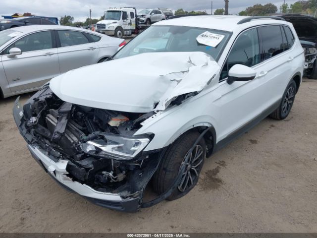 3VV3B7AX9MM091043 Volkswagen Tiguan 2.0t Se/2.0t Se R-line Black/2.0t Sel
