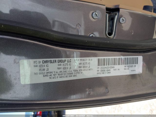 2C3CDXHG3EH339404 Dodge Charger Sxt Plus