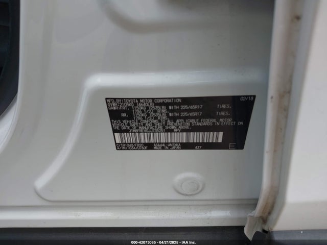JTMBFREV0JJ735251 Toyota RAV4 LE