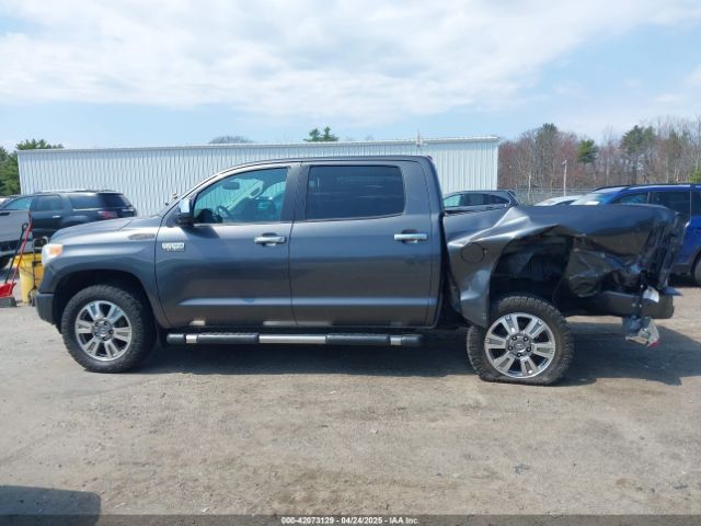 5TFAY5F1XEX337073 Toyota Tundra Platinum 5.7l V8