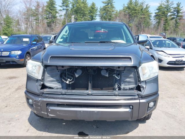 5TFAY5F1XEX337073 Toyota Tundra Platinum 5.7l V8