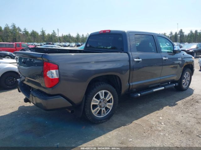 5TFAY5F1XEX337073 Toyota Tundra Platinum 5.7l V8