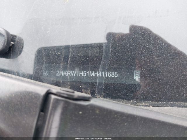 2HKRW1H51MH411685 Honda Cr-v 2wd Ex