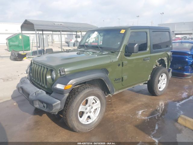 1C4GJXAN5MW852653 Jeep Wrangler Sport S 4x4