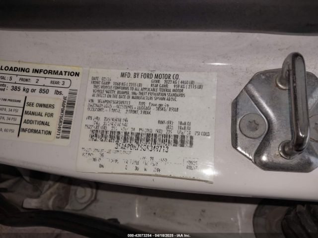3FA6P0H75GR349713 Ford FUSION SE