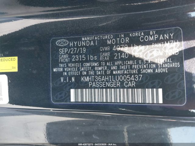 KMHT36AH1LU005437 Hyundai VELOSTER N