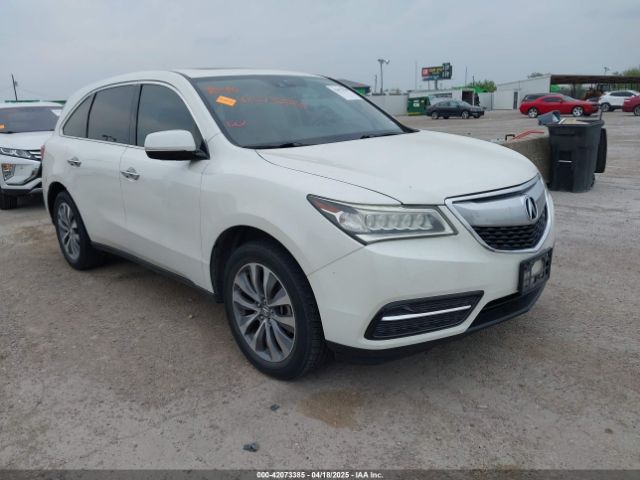 2014 ACURA MDX 5FRYD4H61EB016075 Photo 0