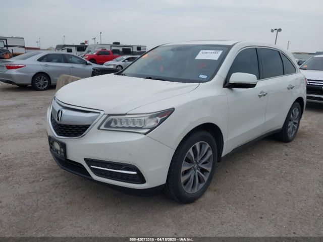 2014 ACURA MDX 5FRYD4H61EB016075 Photo 1