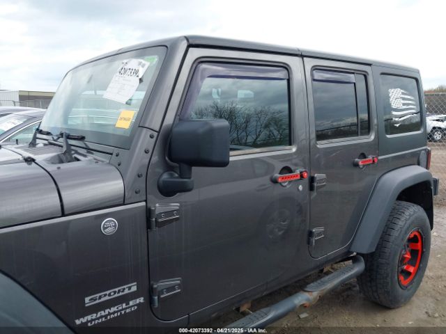 1C4BJWDG6EL239378 Jeep Wrangler Unlimited Sport