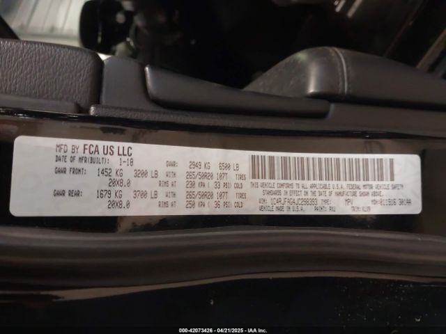 1C4RJFAG4JC298393 Jeep Grand Cherokee Altitude 4x4