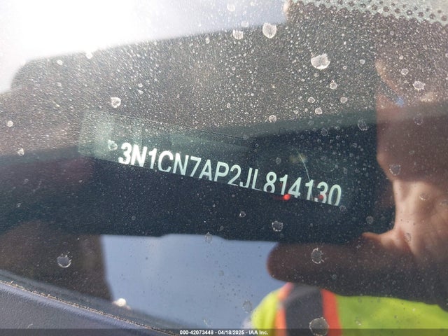 3N1CN7AP2JL814130 Nissan Versa 1.6 Sv