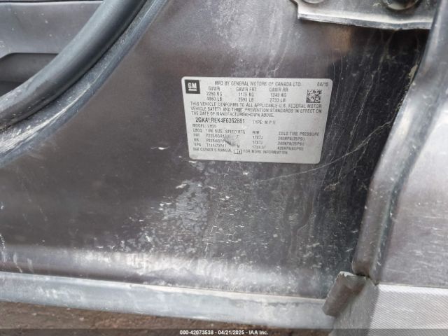 2GKALREK4F6362881 GMC Terrain Sle-2