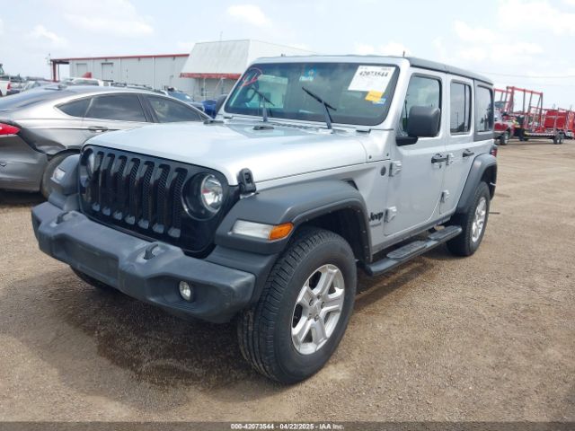 1C4HJXDM4NW175782 Jeep Wrangler Unlimited Sport S 4x4