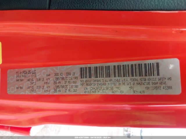 1C4HJXFG7LW180155 Jeep Wrangler Unlimited Rubicon 4x4