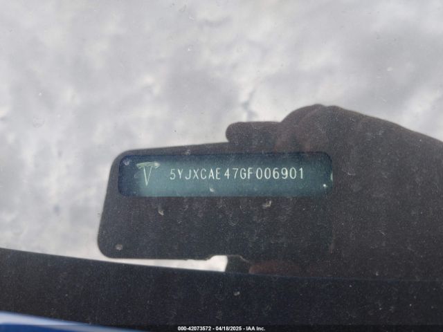 2016 TESLA MODEL X 5YJXCAE47GF006901 Photo 8
