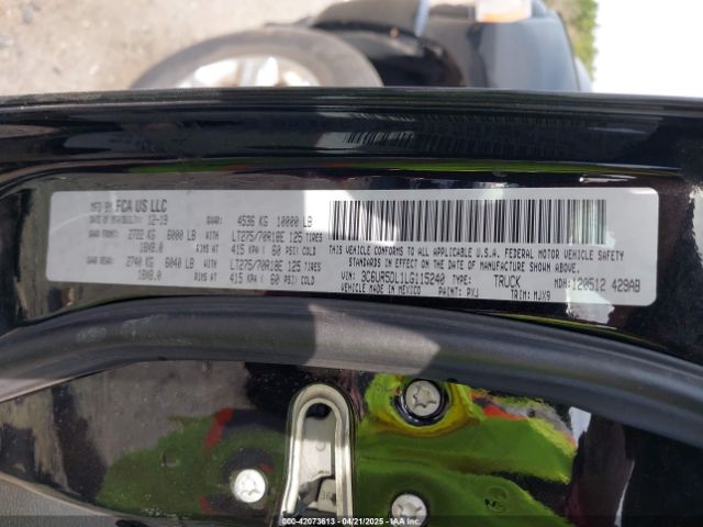 2020 RAM 2500 3C6UR5DL1LG115240 Photo 8